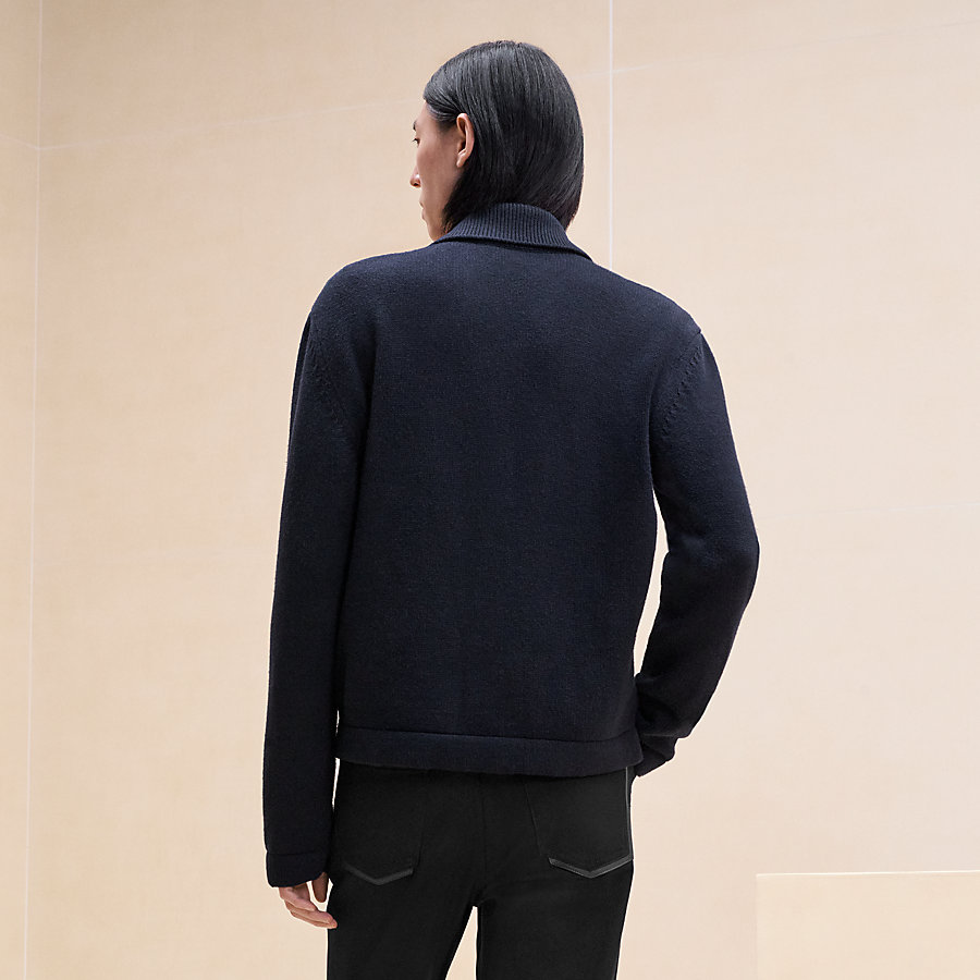 オーバーシャツ フロントレザー | Hermès - エルメス-公式サイト 