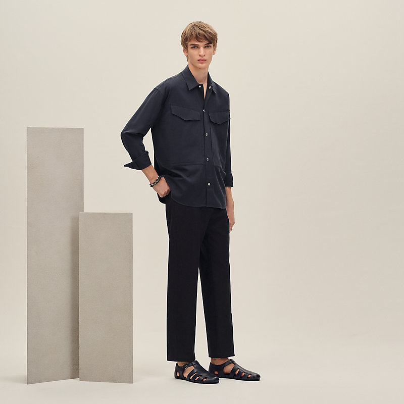 オーバーシャツ ボクシーフィット | Hermès - エルメス-公式サイト