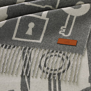 カシミヤマフラー 《カザック・キーコレクション》 | Hermès  