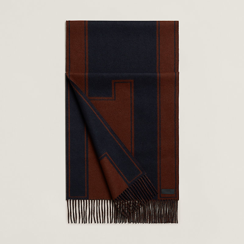 カシミヤマフラー 《クレ・ドゥ・H》 | Hermès - エルメス-公式サイト 