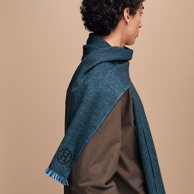 カシミヤマフラー 《グラニット》 | Hermès - エルメス-公式サイト 