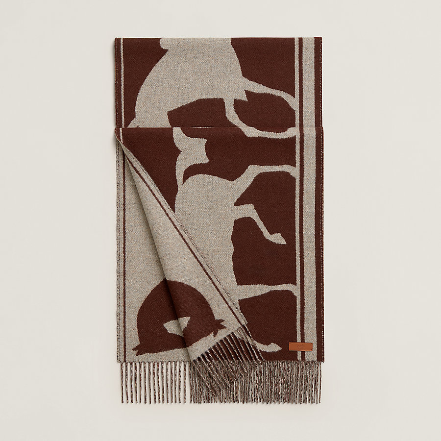 カシミヤマフラー 《テット・ア・クー》 | Hermès - エルメス-公式サイト