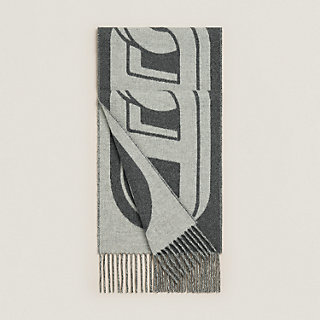 カシミヤマフラー 《マイヨン》 TGM - グレー | Hermès - エルメス  