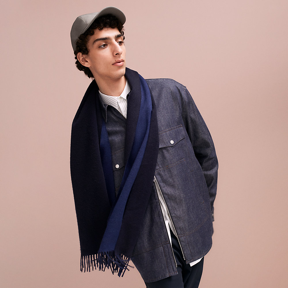 カシミヤマフラー 《レクトヴェルソ》 | Hermès - エルメス-公式サイト 