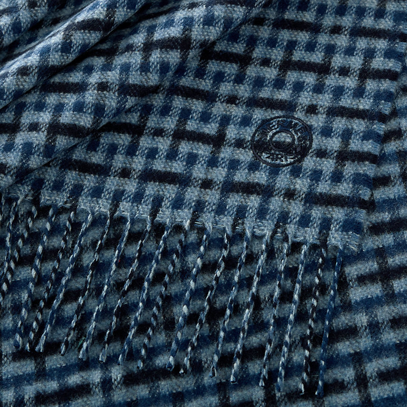 カシミヤマフラー 《Hエコセ》 | Hermès - エルメス-公式サイト 