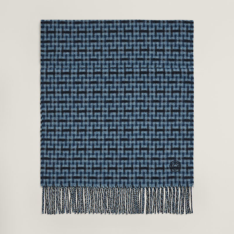 カシミヤマフラー 《Hエコセ》 | Hermès - エルメス-公式サイト 