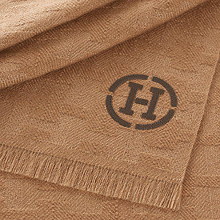 カシミヤマフラー 40×180 cm 《Hエンボス》 | Hermès - エルメス-公式 