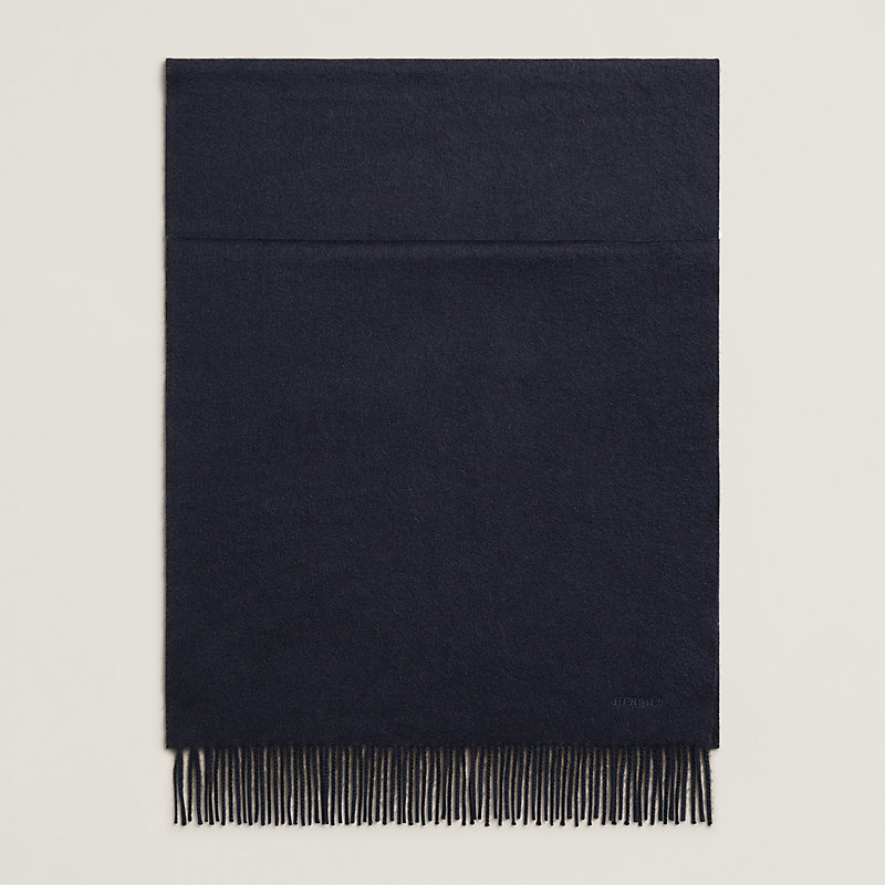 シンプル♪【HERMES】カシミヤマフラー 《ユニ・ブロデ》 GM (HERMES  