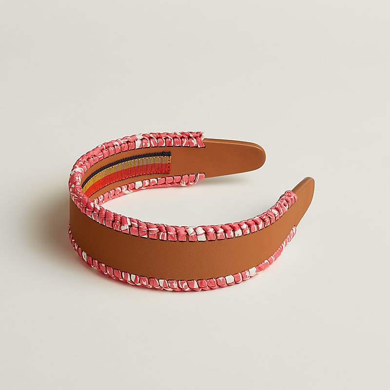 カチューシャ 《グレース・シルク》 《ジグザグ》 | Hermès - エルメス  