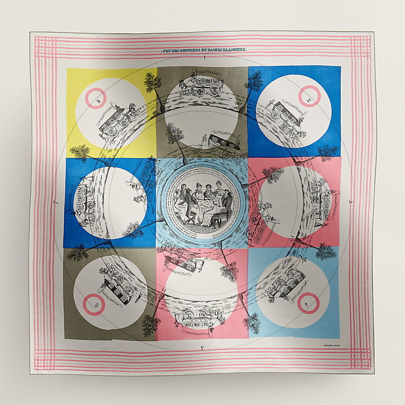 カレジェアン 《オムニバスと白い貴婦人のゲーム》 - ピンク | Hermès  