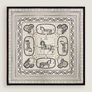 カレジェアン 《グラン・アパラ・バンダナ》 | Hermès - エルメス-公式 
