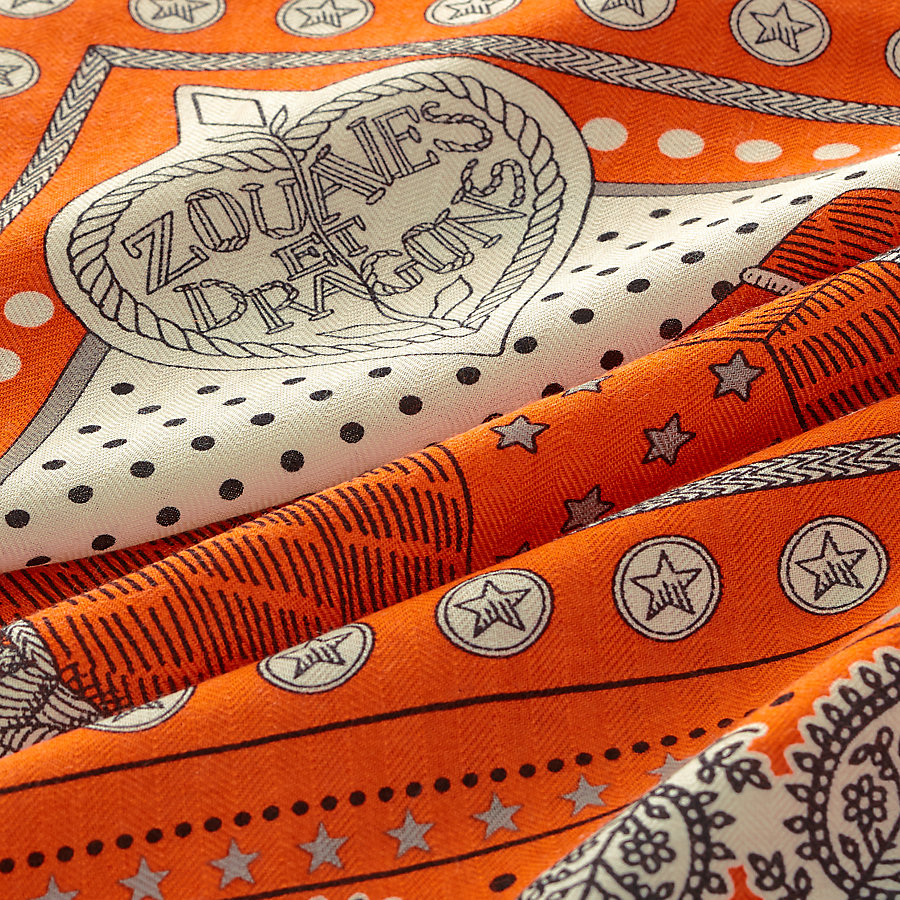 カレジェアン 《ズアヴとドラゴン・バンダナ》 | Hermès - エルメス 