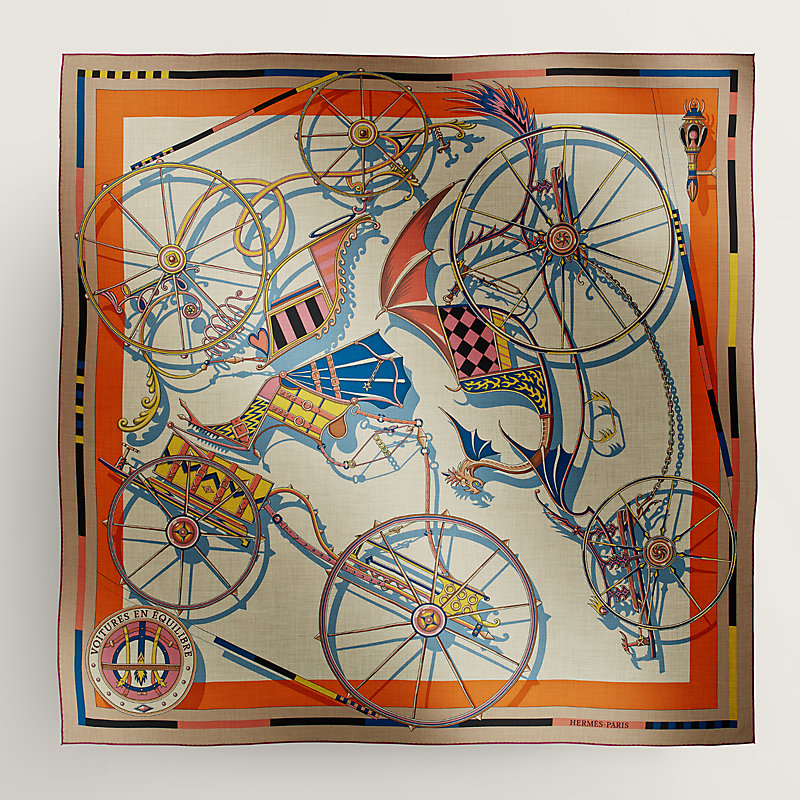 新品未使用エルメスカレジェアン 《ヴォワチュール・アン・エキリーブル》 