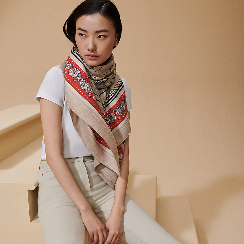 カレジェアン 《船乗りのタトゥー・バンダナ》 | Hermès - エルメス 