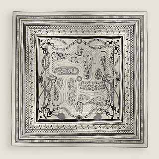 カレジェアン カシミアシルク 《アマゾンの祭典・バンダナ》 | Hermès 