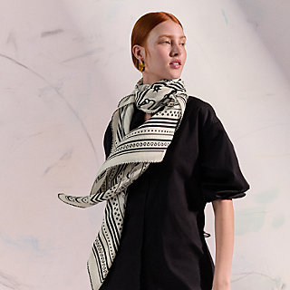 新品 エルメス カレジェアン 140 《 アマゾンの祭典・バンダナ 》カシシル 