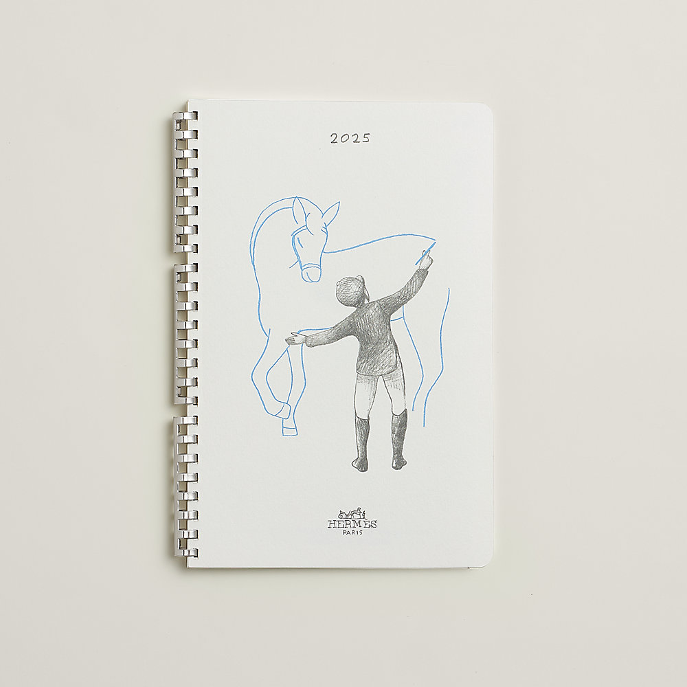 カレンダーレフィル 《グローブトロッター》 1年表示 2025 | Hermès  