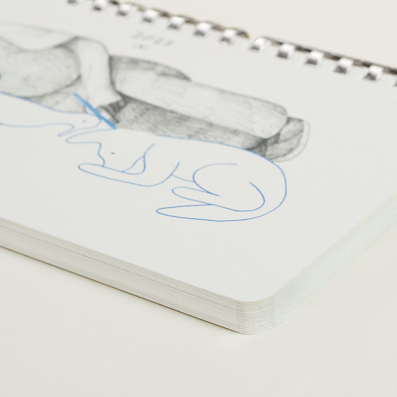 カレンダーレフィル 《ヴィジョン》 1年表示 日本語版 2025 | Hermès  