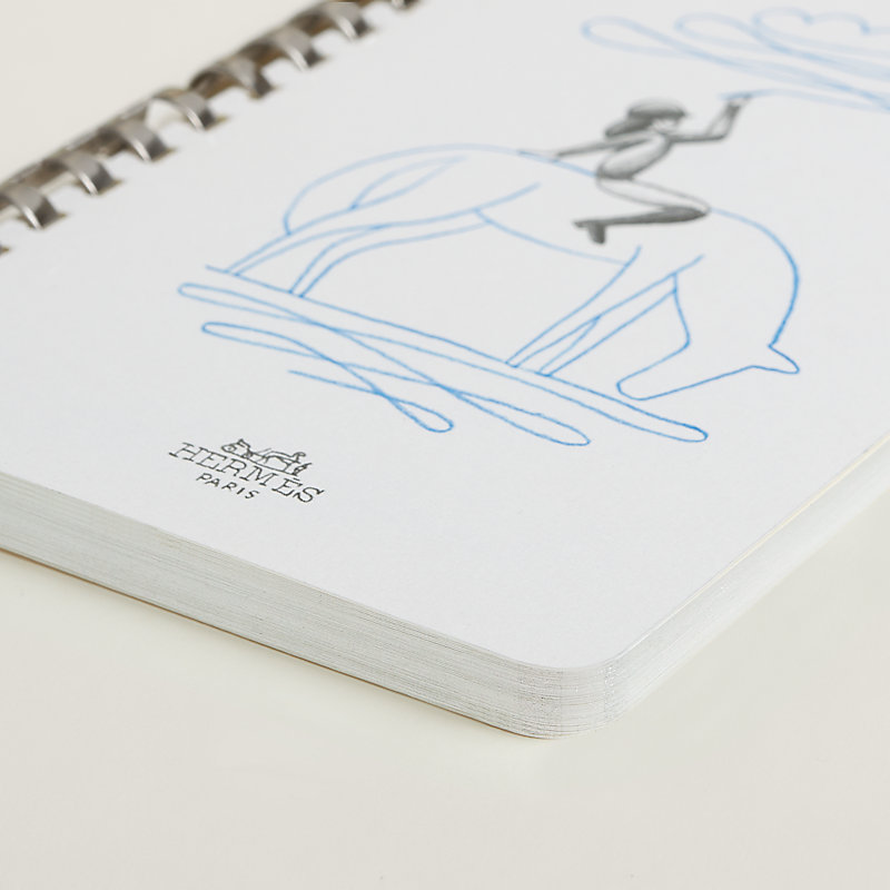 カレンダーレフィル 《GM》 1年表示 日本語版 2025 | Hermès  