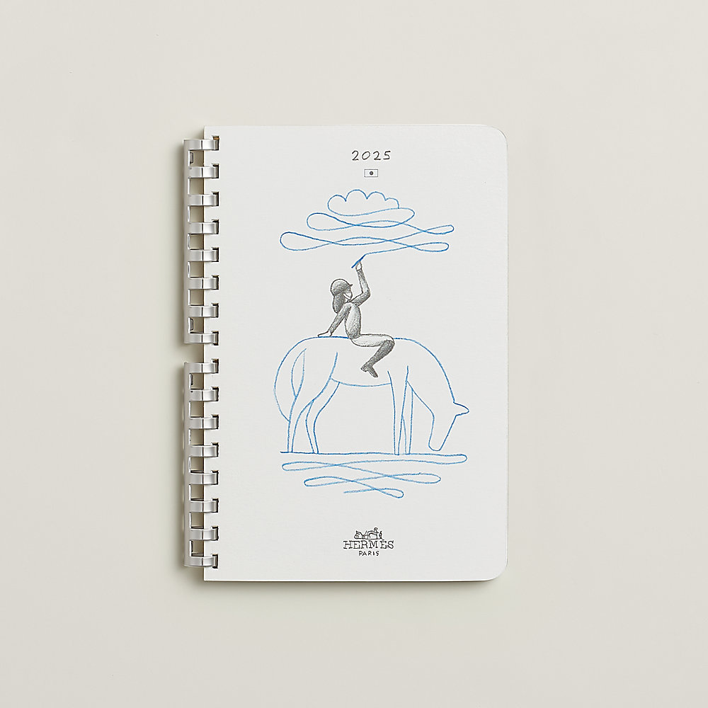 カレンダーレフィル 《GM》 1年表示 日本語版 2025 | Hermès  