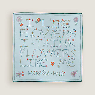 HERMES】☆繊細な花☆\tカレ 70 アイ・ライク・フラワーズ カレ 70 