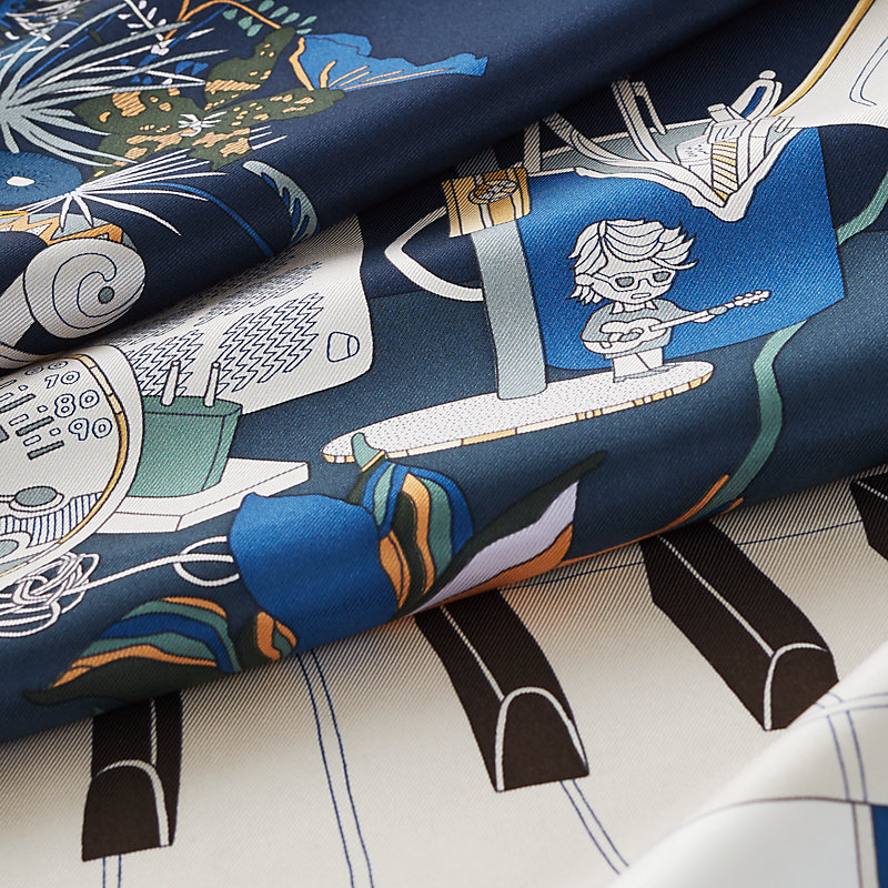☆HERMES スカーフ カレ70 カレ65 EN DESORDRE 無秩序 SyzQ2 