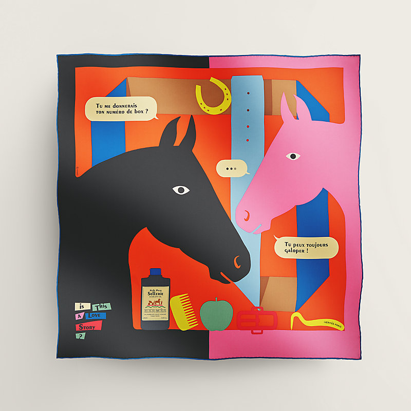 カレ 70 《イズ・ディス・ア・ラブストーリー？》 | Hermès - エルメス 