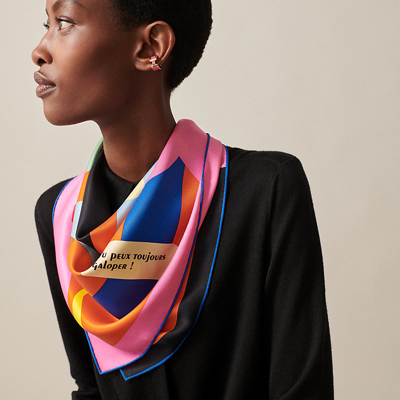 カレ 70 《イズ・ディス・ア・ラブストーリー？》 | Hermès - エルメス  