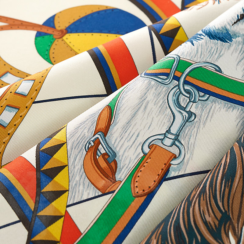 カレ 70 《ジュール・ドゥ・キャスティング》 | Hermès - エルメス  