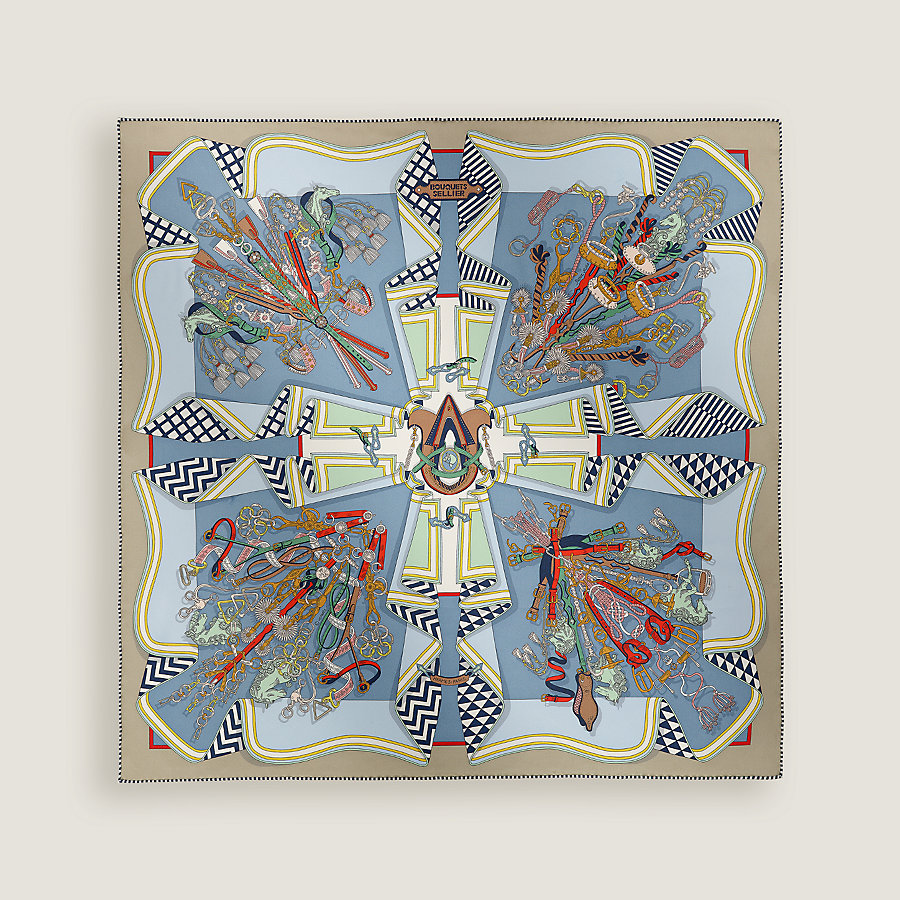 カレ 70 《鞍職人の花束》 | Hermès - エルメス-公式サイト 