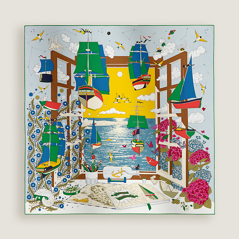 カレ 90 《エスプリの旅立ち》 | Hermès - エルメス-公式サイト