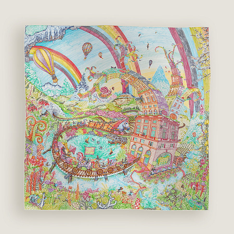 カレ 90 《クレイジー・フォーブル》 | Hermès - エルメス-公式サイト 