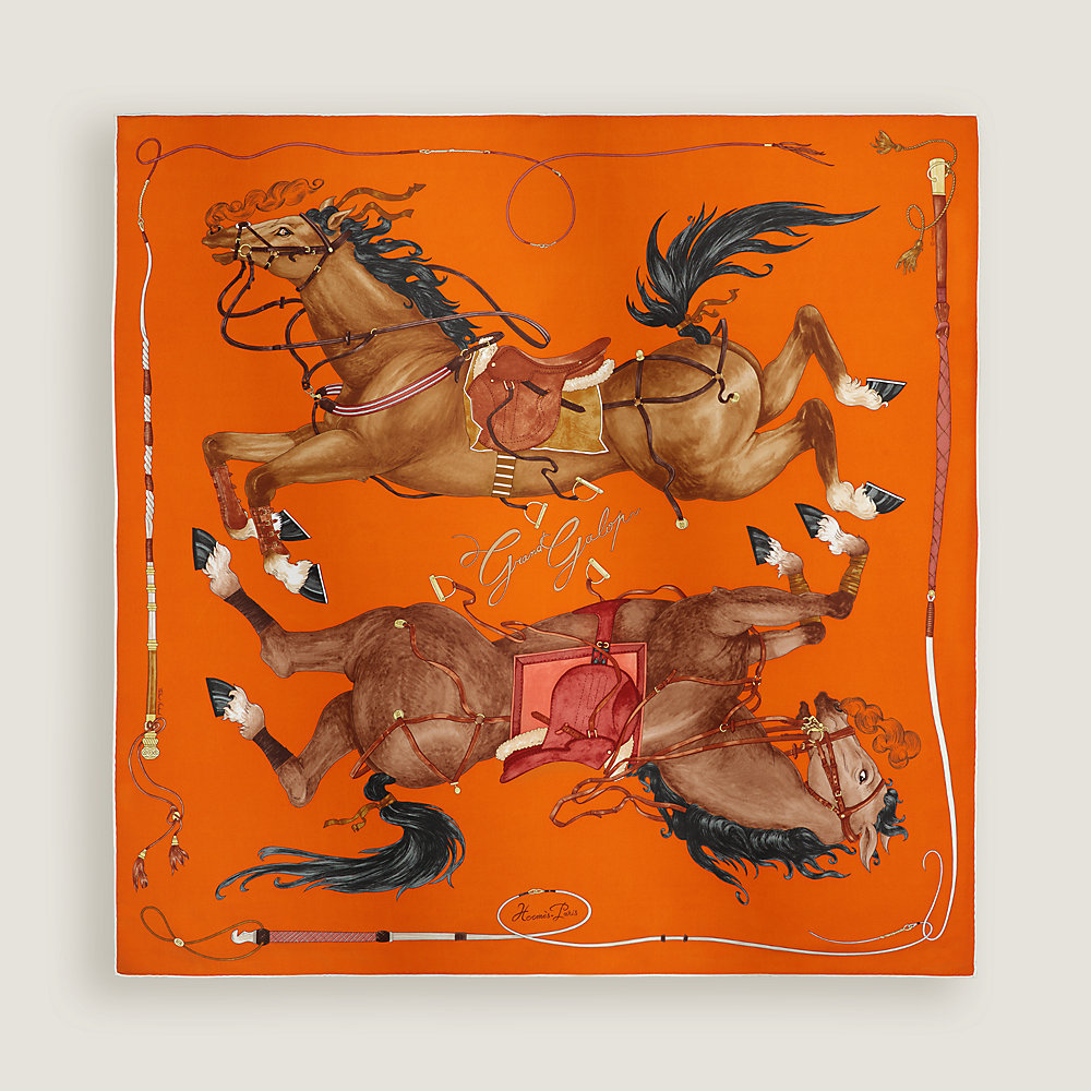 カレ 90 《グラン・ギャロップ》 | Hermès - エルメス-公式サイト