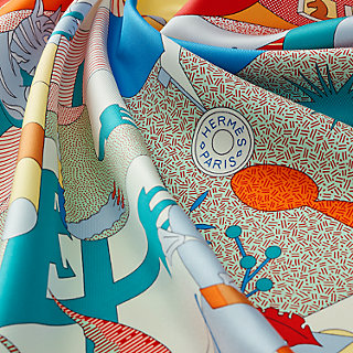 カレ 90 《サ・デコワフ！》 | Hermès - エルメス-公式サイト