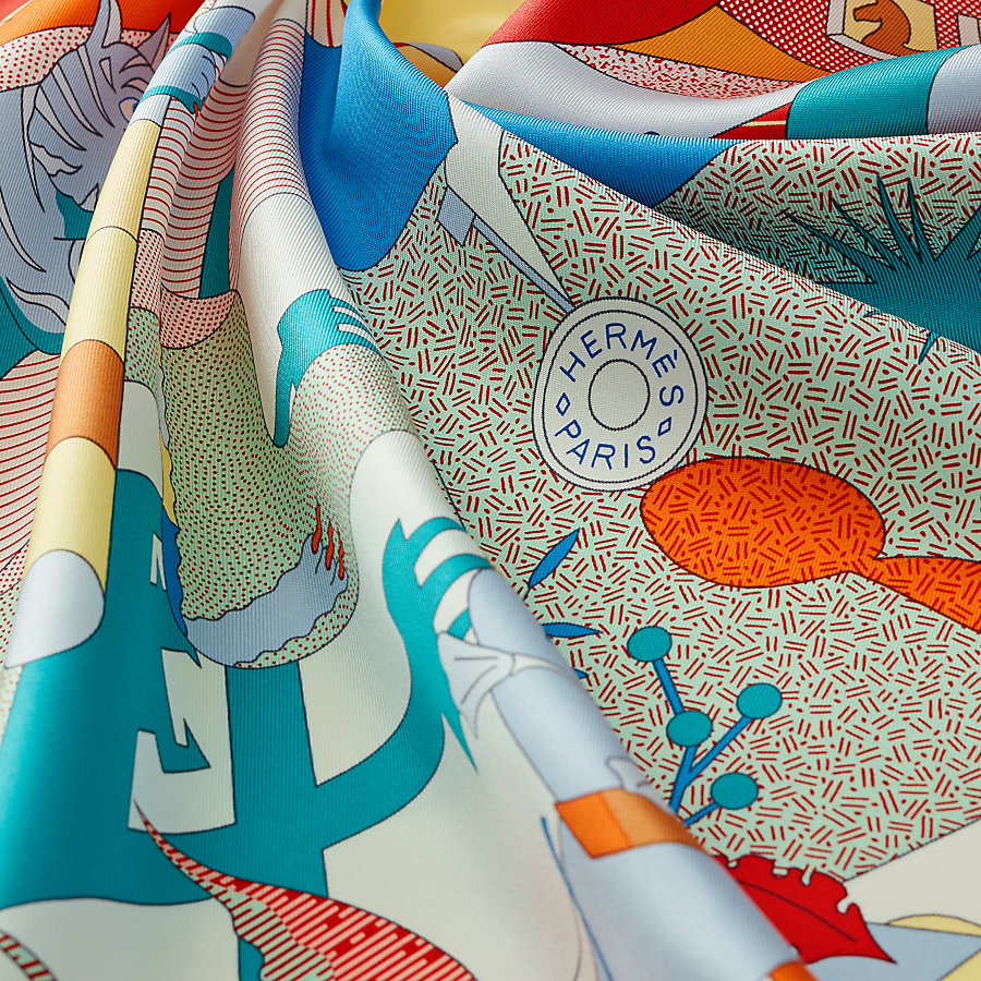 カレ 90 《サ・デコワフ！》 | Hermès - エルメス-公式サイト