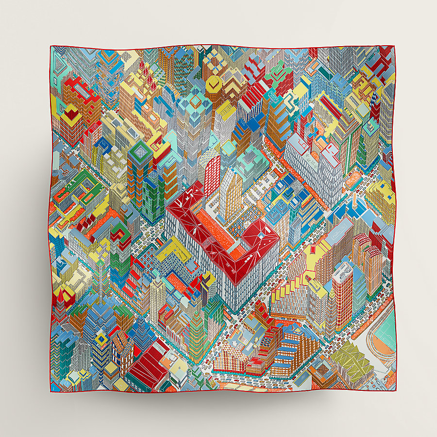 カレ 90 《パンタン・シティ》 | Hermès - エルメス-公式サイト 