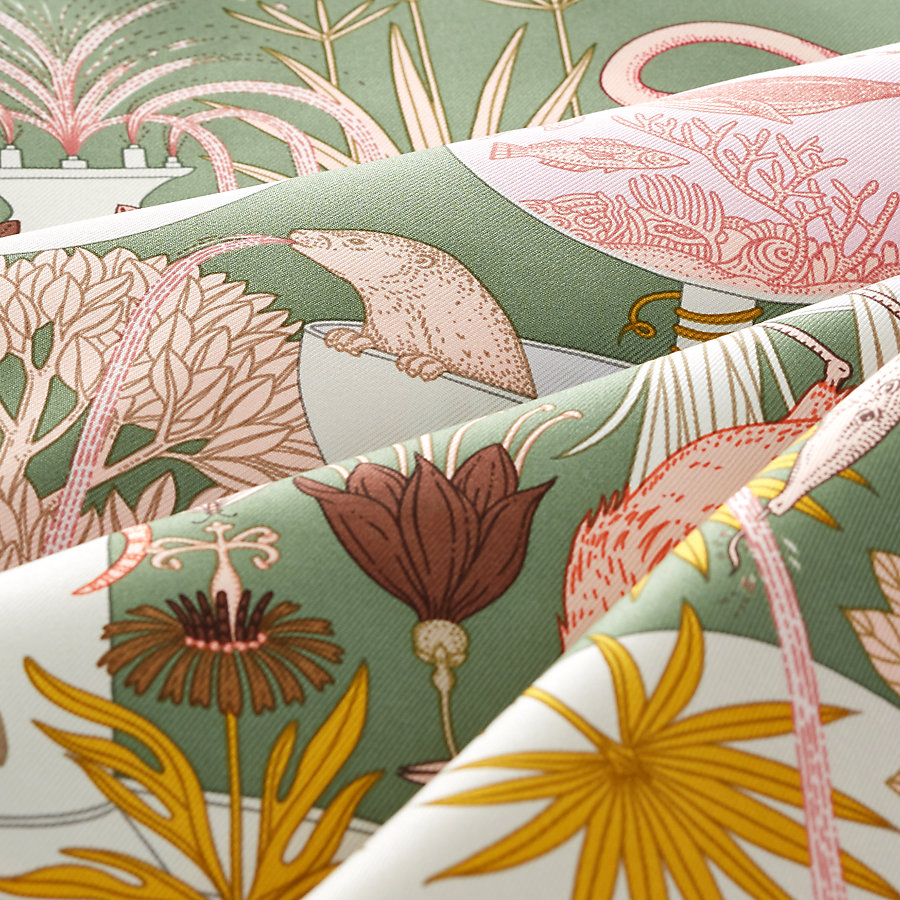 カレ 90 《プレシャス・パラダイス》 | Hermès - エルメス-公式サイト 