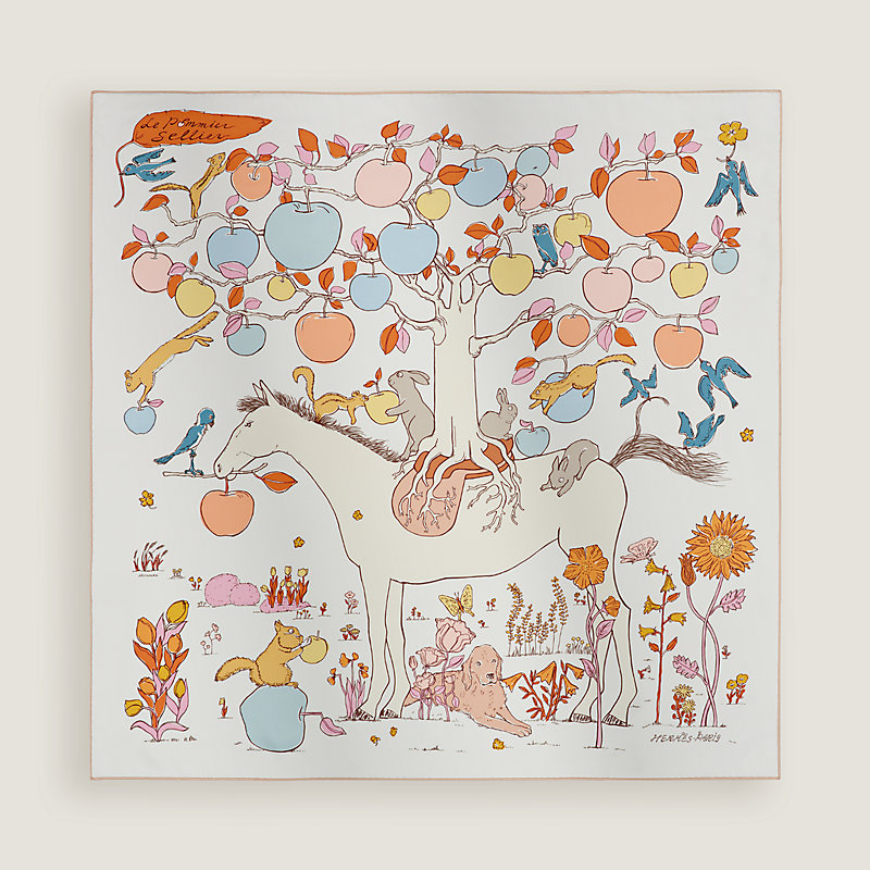 カレ 90 《ル・ポミエ・セリエ》 | Hermès - エルメス-公式サイト