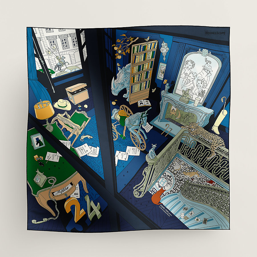 カレ 90 《24番地のミステリー》 | Hermès - エルメス-公式サイト 