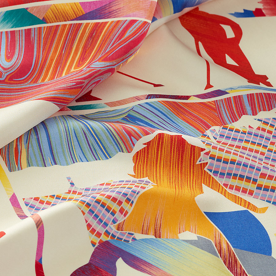 カレ 90 マーブルシルク 《WOW》 | Hermès - エルメス-公式サイト 