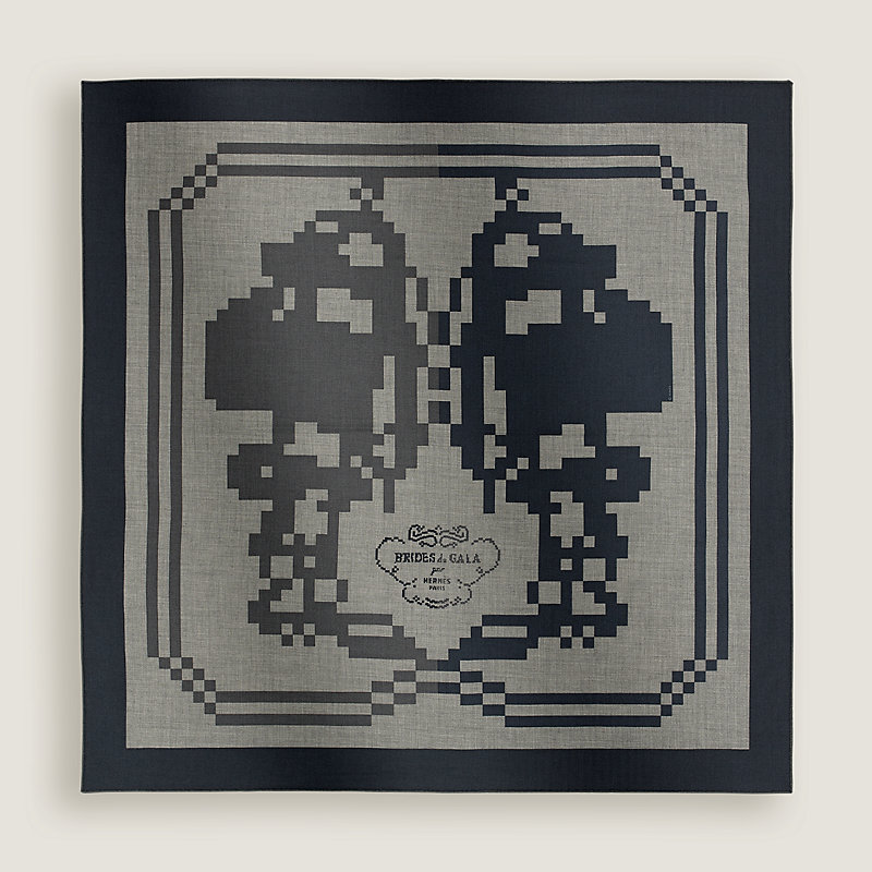 カレH 100 《ブリッド・ドゥ・ガラ・ピクセル》 | Hermès - エルメス  