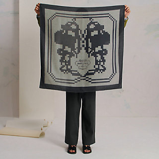 カレH 100 《ブリッド・ドゥ・ガラ・ピクセル》 | Hermès - エルメス  