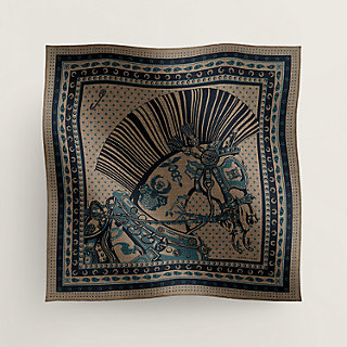 カレH 65 《シュヴァル・パンク・バンダナ》 | Hermès - エルメス-公式  