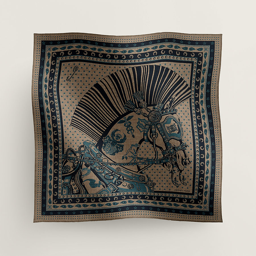 カレH 65 《シュヴァル・パンク・バンダナ》 | Hermès - エルメス-公式  