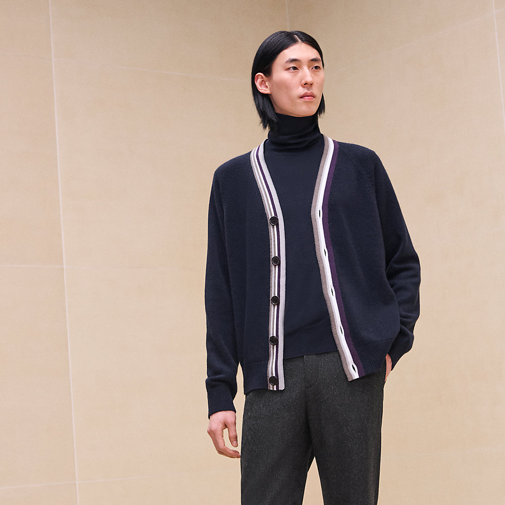 カーディガン-アシンメトリー 