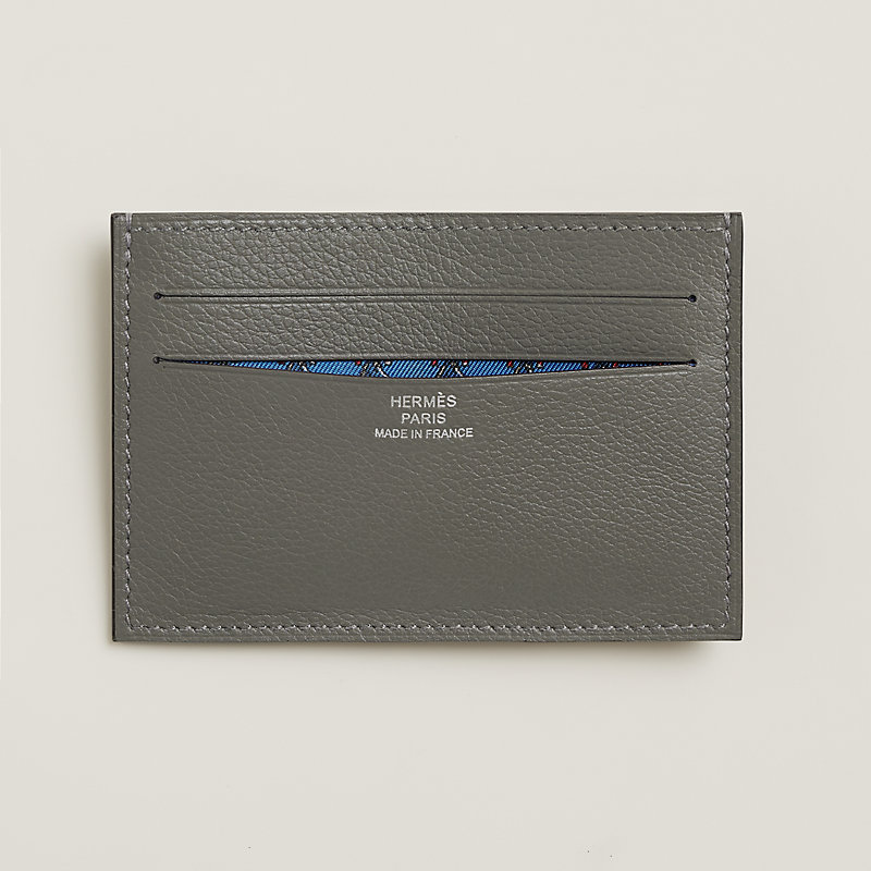 101360402★エルメス(HERMES) シチズンツイル 財布 二つ折り 札入れ メンズ スイフト エトゥープ ブルー（青）系 HERMES Citizen Twill(エルメス シティズンツイル