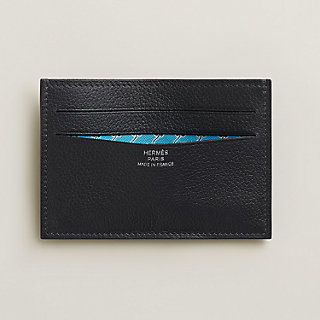 新品　エルメス　Hermes シチズンツイル　カードケース　レザー　財布 HERMES エルメス カードケース Citizen Twill シチズン