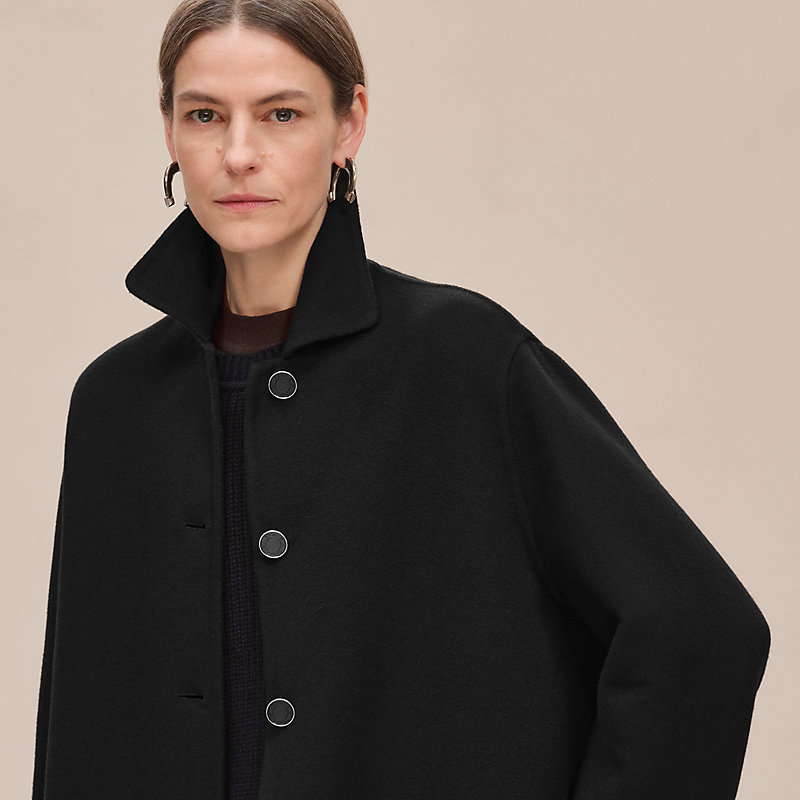 2021年 秋冬 HERMES エルメス コート レディース メドール スタッズ  