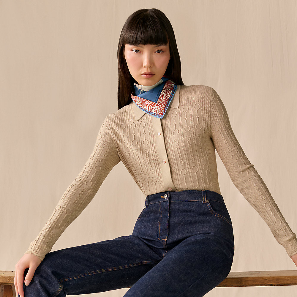 ガヴロッシュ 《カヴァリエ・アン・フォルム》 - ベージュ | Hermès 