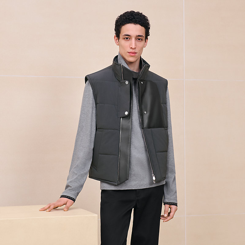 キルティング・ジレ レザー スーパー・トワロヴァン | Hermès 